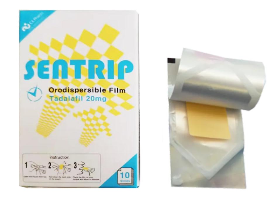 【韓國原廠】Sentrip 犀利士口溶片 20mg|1盒10片